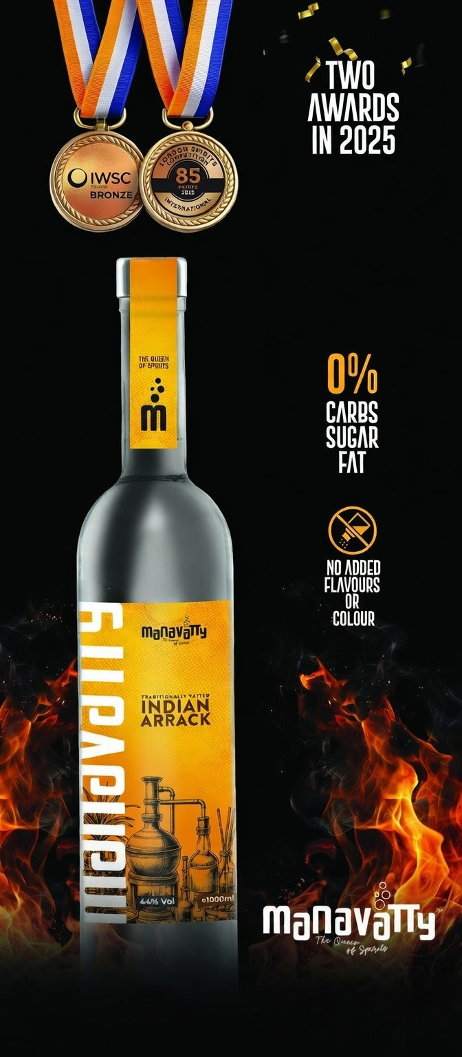 MANAVATTY ORIGINAL – 44% VOL-Yellow